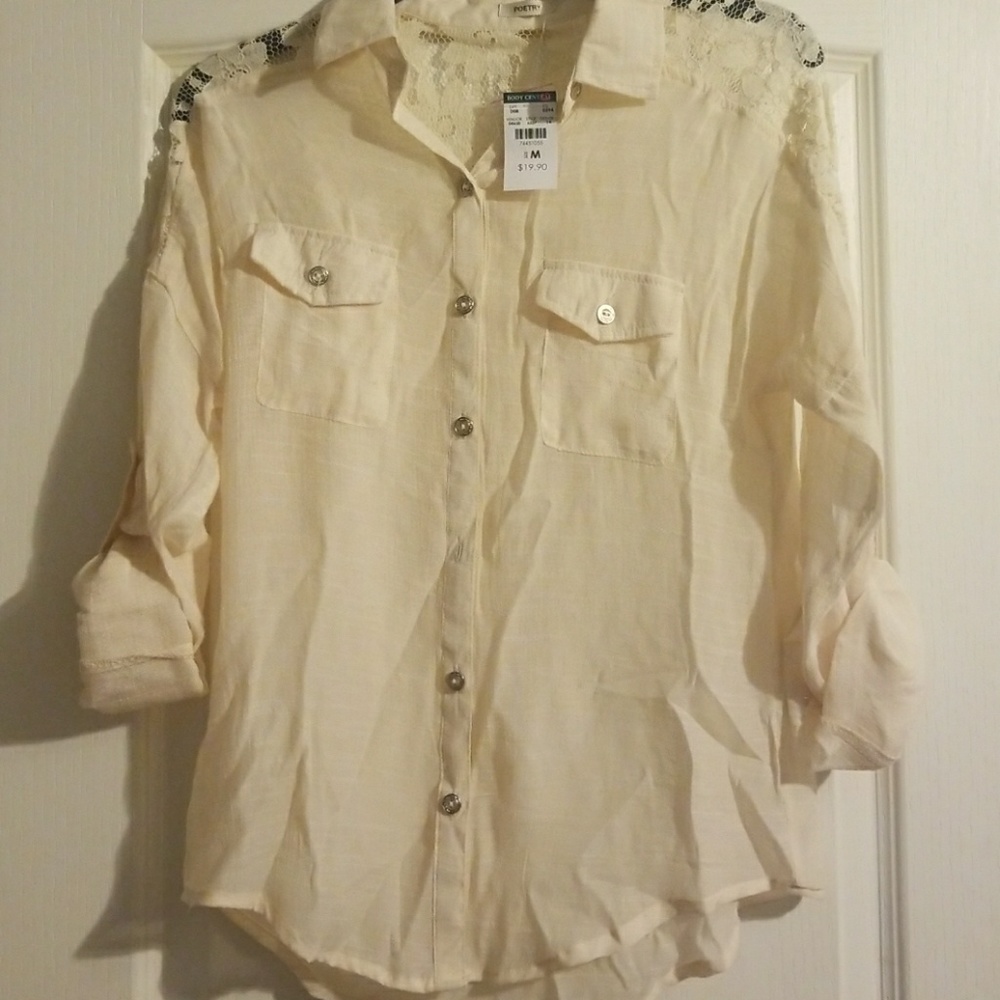 Women's button down top